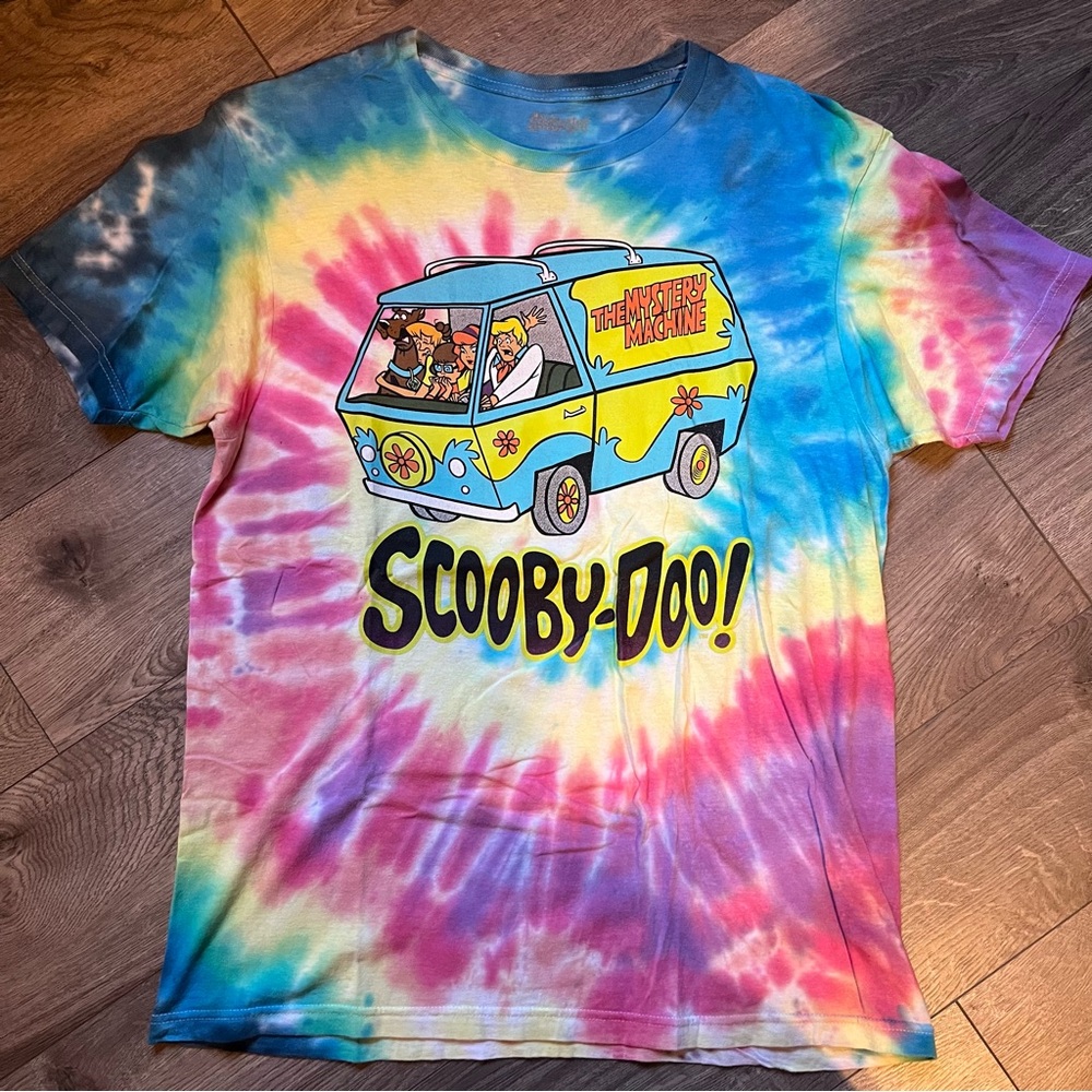 Scooby Doo Mystery Machine Tie Dye Tee
